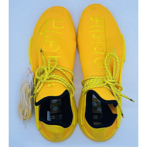 NEW Adidas HU NMD Pharrell Williams Yellow ‘Human Race’ GY0091 Men’s Size 13 main image 6